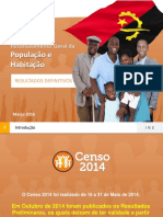 Censo 2014 Angola