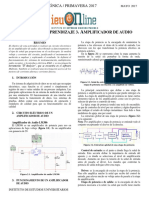 Actividad 3. Amplificador de Audio