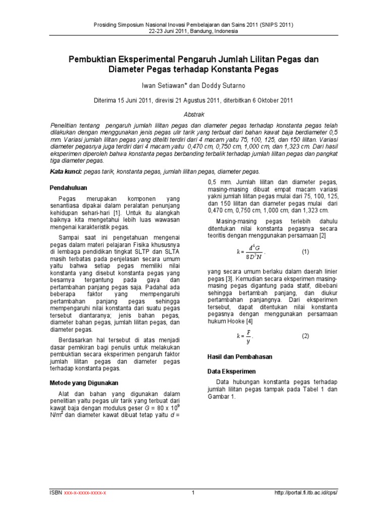 Jurnal Pegas 1 PDF | PDF