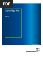 Economics Portal & Input Sheet