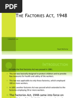 The Factories Act, 1948 (NEW)