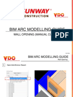 Wall Opening (Manual Cutting)