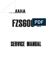 1998 YAMAHA FZS600 Service Repair Manual PDF