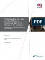 Understanding The India Low Cost Model of Healthcare Delivery 3 PDF