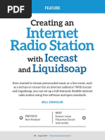 Creating Internet Radio Station