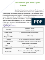 Pradhan Mantri Jeevan Jyoti Bima Yojana Scheme (PMJBY)