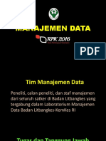 Manajemen Data Umum 13082016