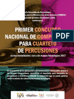 Concurso percusiones