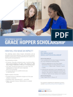 Grace Hopper Scholarship Final