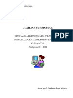 Auxiliar - Curricular TEST PDF