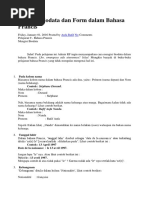 Download Mengisi Biodata Dan Form Dalam Bahasa Prancis by Fitriadi Arigani SN356088120 doc pdf