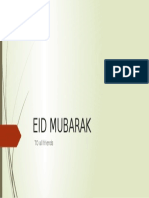 Eid Mubarak