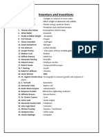 Inventors and Inventions: Plants