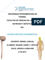 Sistema Nervioso Parasimpático