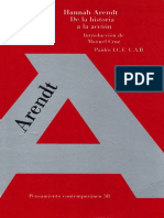 Arendt, Hannah - de La Historia A La Acción PDF