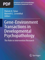 (Advances in Development and Psychopathology_ Brain Research Foundation Symposium Series 2) Patrick H. Tolan, Bennett L. Leventhal (eds.)-Gene-Environment Transactions in Developmental Psychopathology.pdf