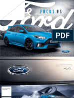 Ford Focus RS Catalogo