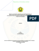 Hubungan Faktor Individu dan Faktor Pekerjaan dengan Keluhan Muskuloskeletal Akibat Kerja (Studi Pada Nelayan di Desa Puger Wetan Kecamatan Puger Kabupaten Jember