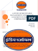 A Study of Receivable Management and Role of E-Payment in Indian Oil Corporation LTD