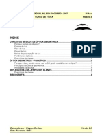 Apostila Curso de Física 2ano Módulo 03 Óptica Geométrica