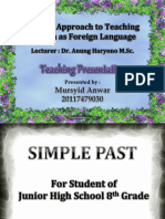 Simple Past - Teaching Presentation