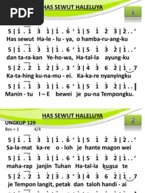 Ungkup 129 Has Sewut Haleluya