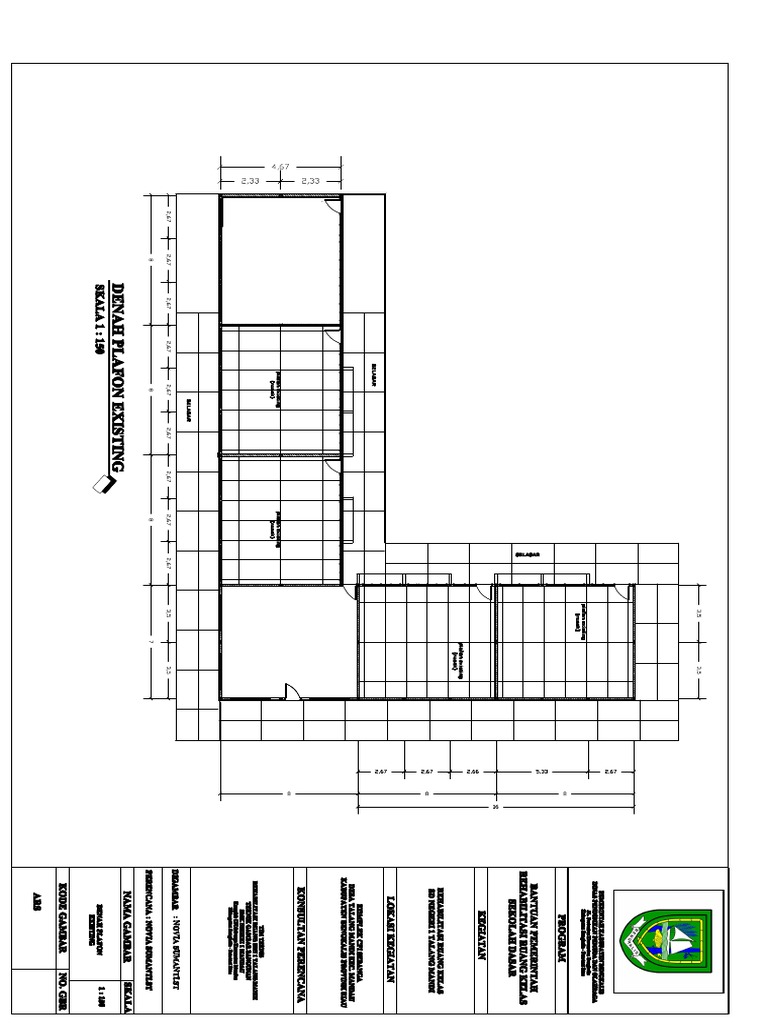 DENAH PLAFON EXISTING pdf DENAH PLAFON EXISTING pdf