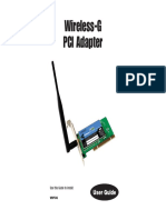 Wireless-G PCI Adapter: User Guide