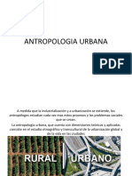 Antropologia Urbana