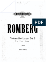 Romberg - Violoncello - Konzert N - 2 Opus 3