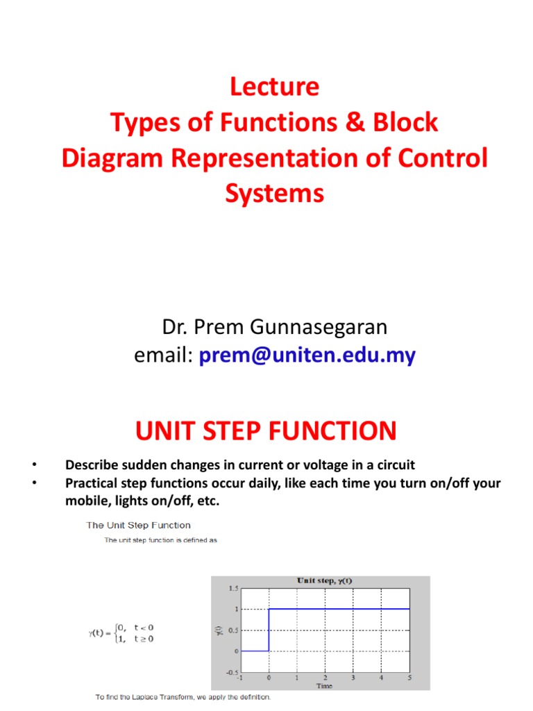 Control System Block Diagrams Explained | PDF | Trigonometric Functions ...