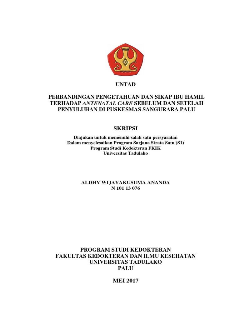 Skripsi Kedokteran Umum S1 Pejuang Skripsi