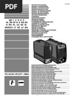 Download Download User Manual for Telwin TECHNOLOGY TIG 222 AC DC - HF LIFT With Accessories by Madalina Jora SN356130170 doc pdf