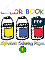 Alphabet Coloring Pages 1