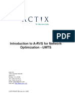 Actix Analyzer Training Manual For 3G PDF