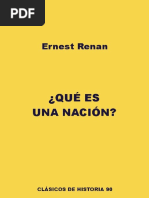 Renan ¿Qué es una nación?