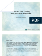 Sharpen Your Trading With The Fisher Transform: Presented by John Ehlers