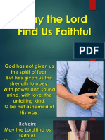 May the Lord Find Us Faithful.pptx