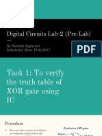 Digital Logic Lab Report (Week 2)