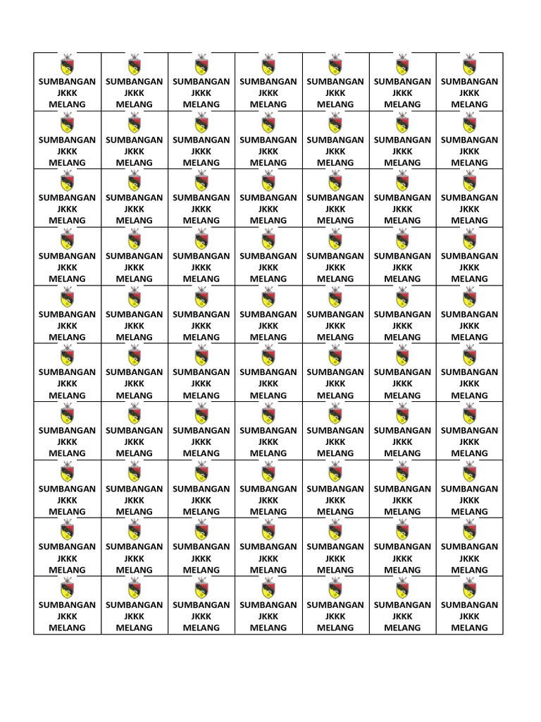 Contoh Sticker | PDF