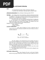 3.Static and Dynamic Balancing