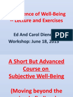 Workshop Melbourne Lecture: The Science of Well-Being - Lecture and Exercises