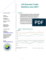 UK Overseas Trade Statistics June 2017: Uktradeinfo@hmrc - Gsi.gov - Uk