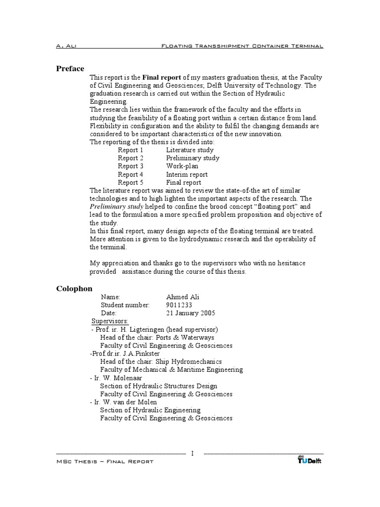 Floating Shipment Container Terminal | PDF | Containerization | Queue ...