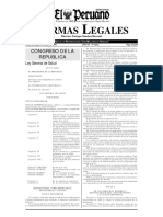 Ley General de Salud Ley - 26842 PDF