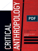 Critical Anthropology PDF