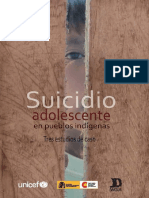 Suicidio Adolescente en Pueblos Indígenasl