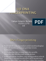 Uji DNA Fingerprinting PPT