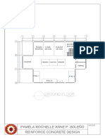 Ground Floor: Pamela Rochelle Anne P. Soleño Reinforce Concrete Design