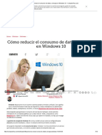 Cómo reducir el consumo de datos y energía en Windows 10 - ComputerHoy.pdf